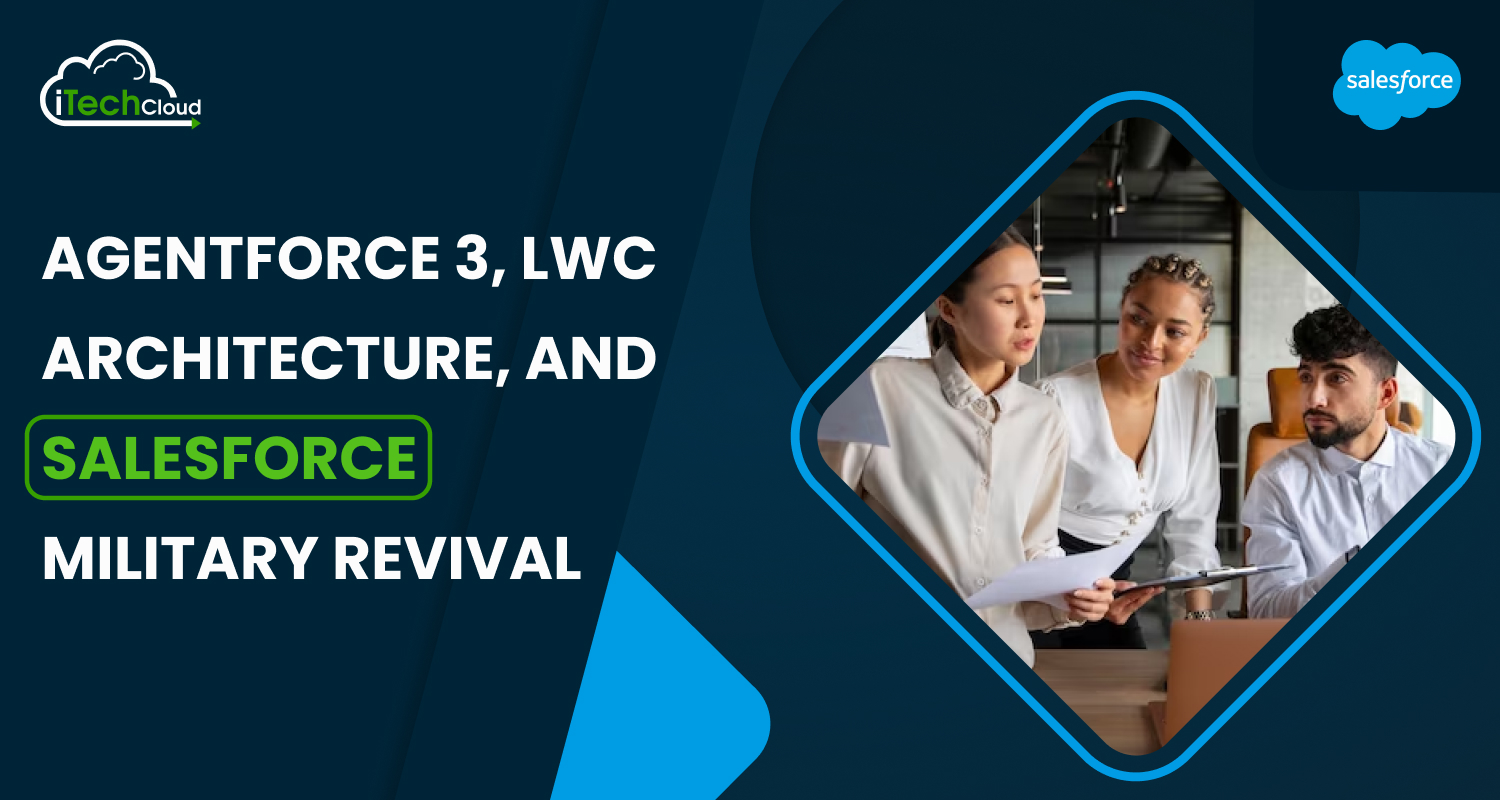 Agentforce 3, LWC Architecture, and Salesforce Military Revival